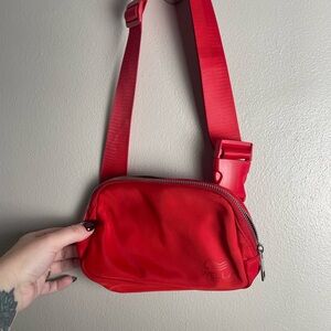 Wella Red Belt Bag/ Fanny pack